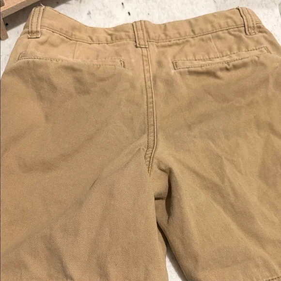 Cat & Jack Boys Khaki Flat Front Shorts (Bundle with other shorts for offers) - Picture 6 of 8